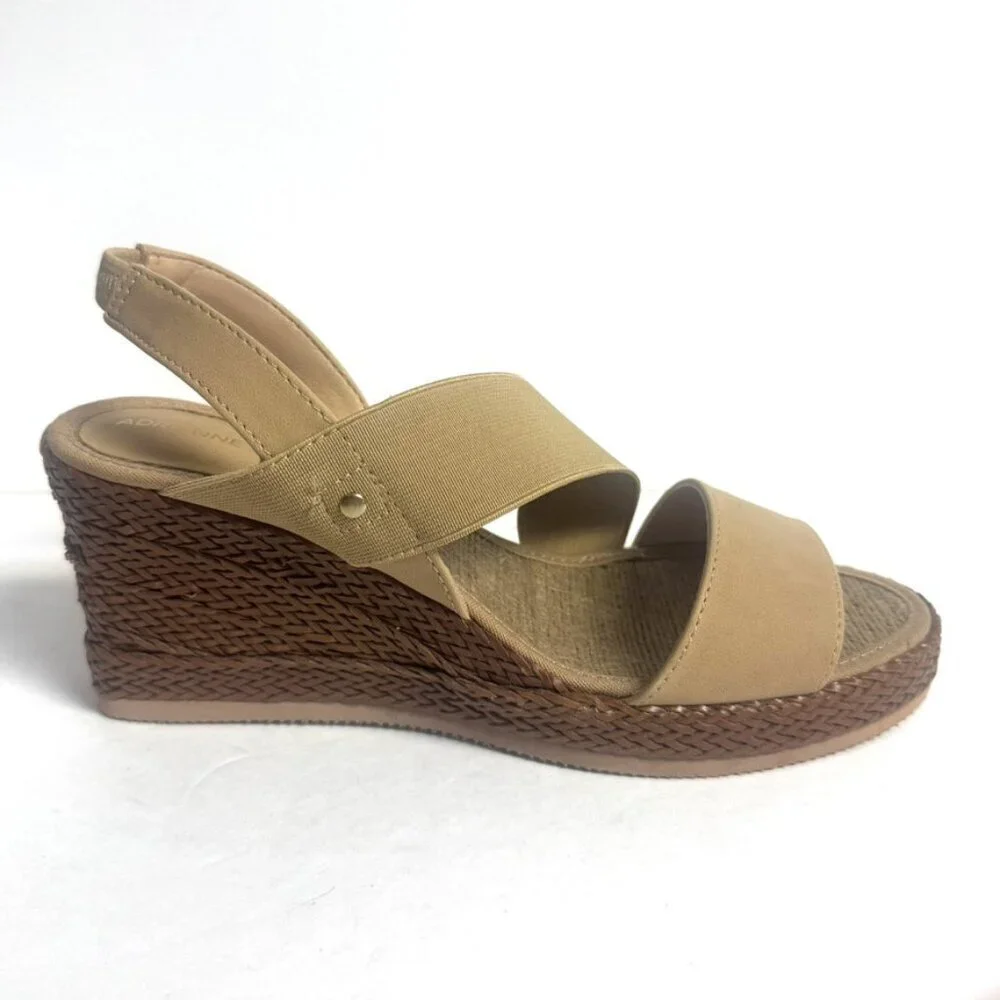 Adrienne Vittadini Womens Bandelle Sandal Size 7.5 M